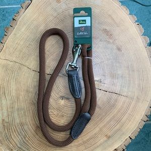 Hunter Retriever Rope Dog Lead Brown